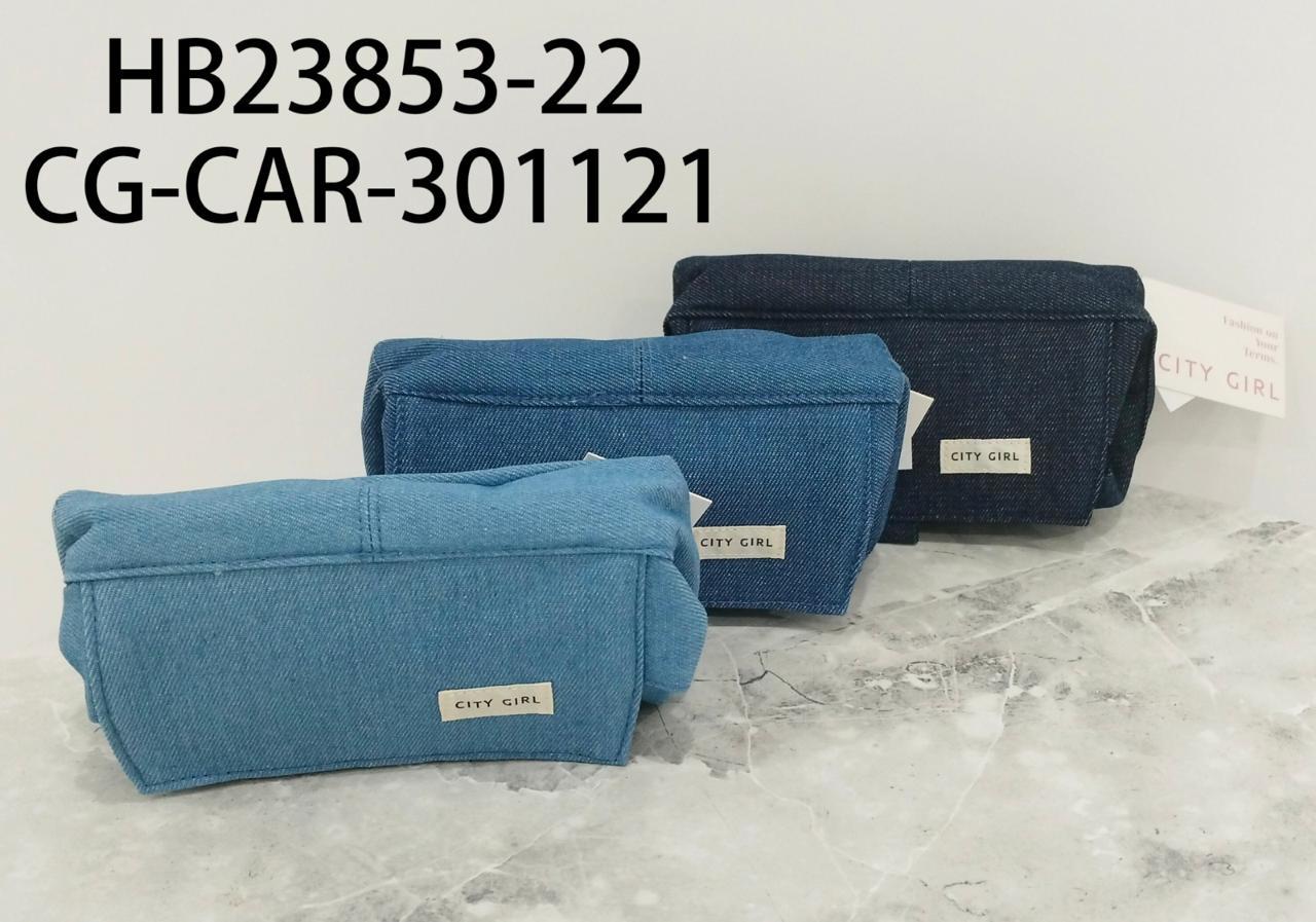 CARTUCHERA DE JEANS CITY GIRL HB23853-22*240