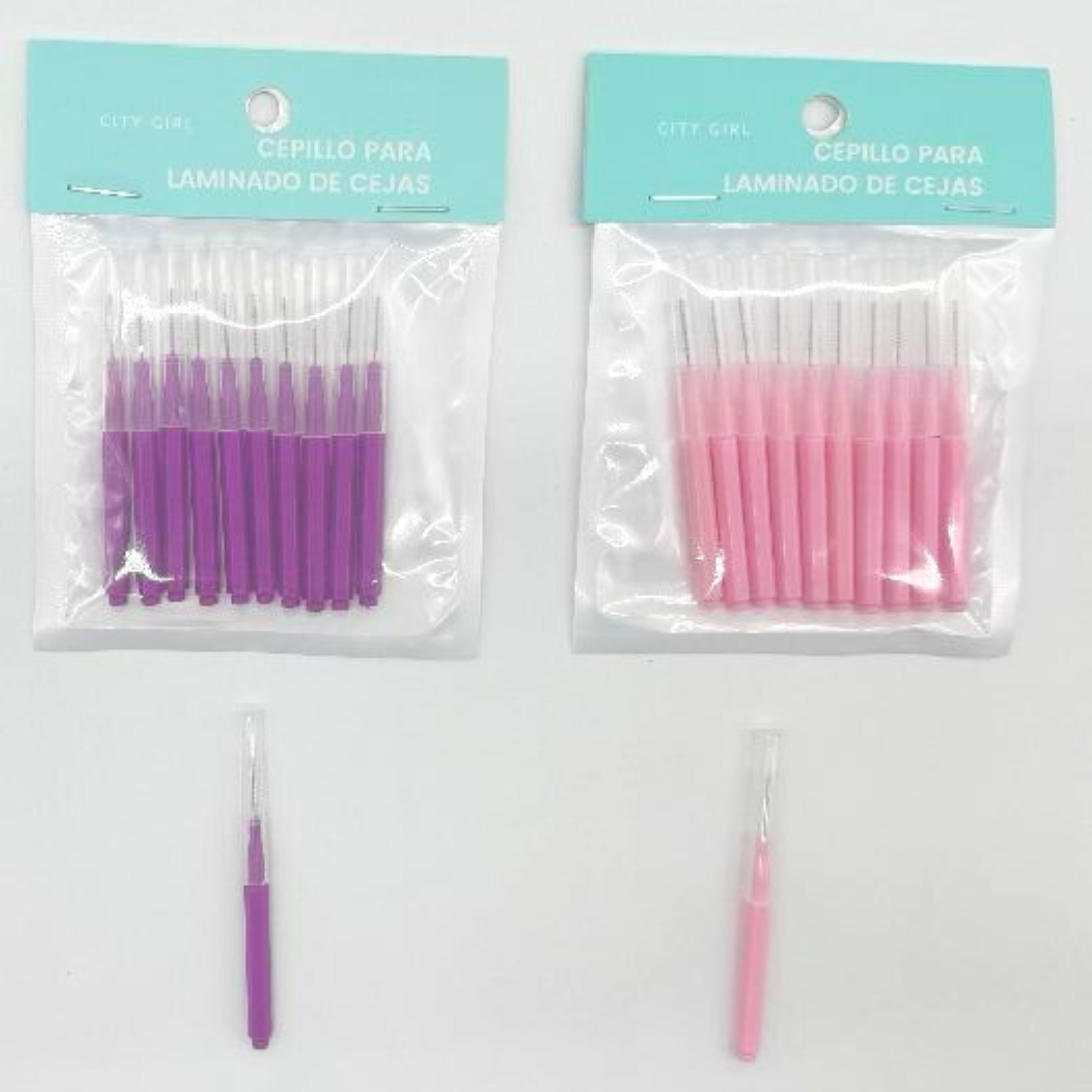 MICRO CEPILLOS PARA LAMINADO DE CEJAS CITY GIRL JC26070-3*600