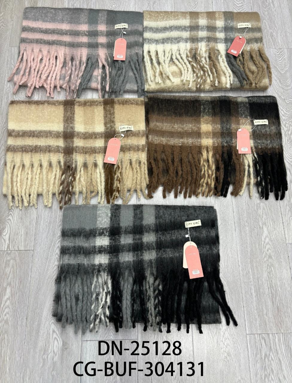 BUFANDA CUADRILLÉ, 5 COLORES CITY GIRL DN-25128*100