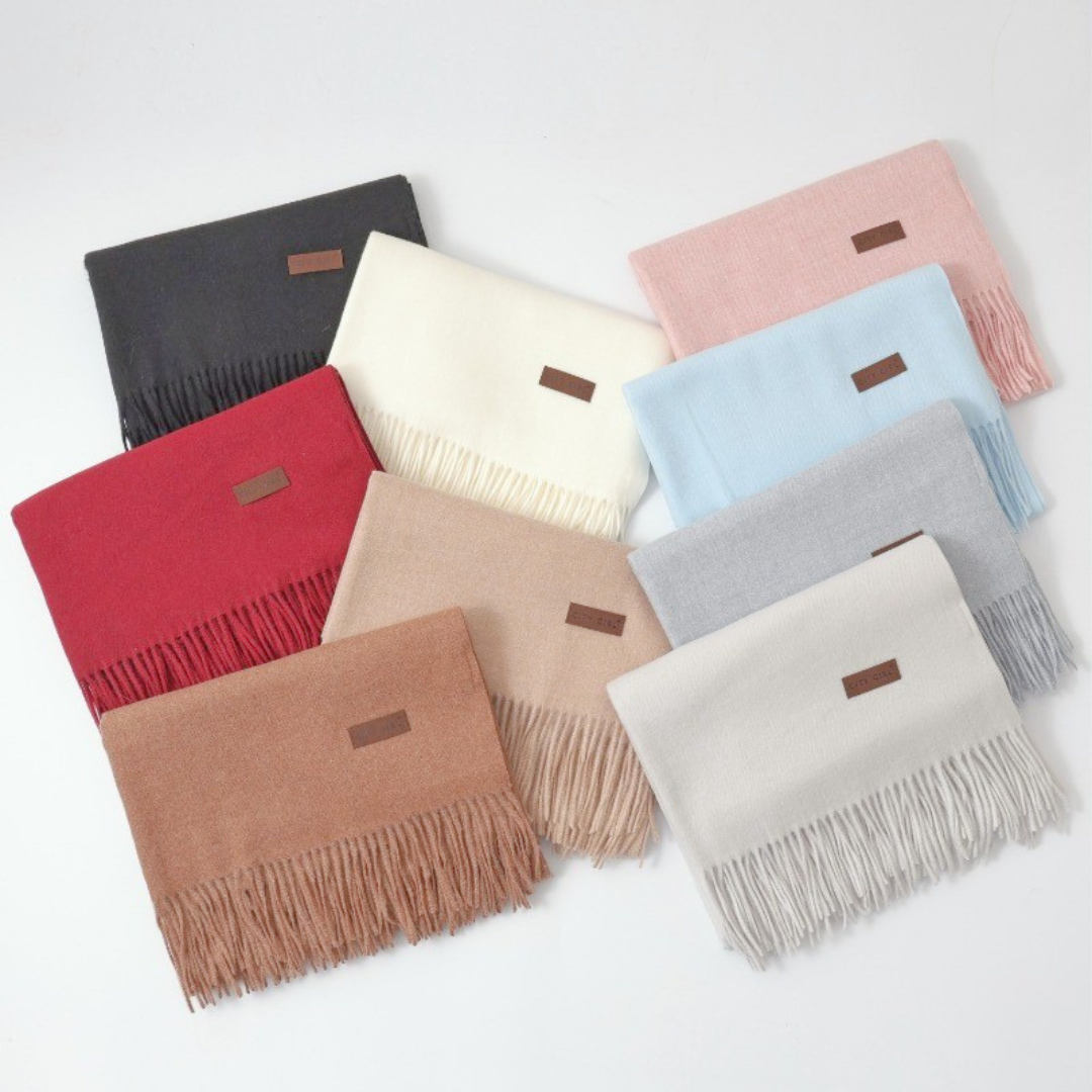 BUFANDA LISA, 9 COLORES CITY GIRL SL-25108*100