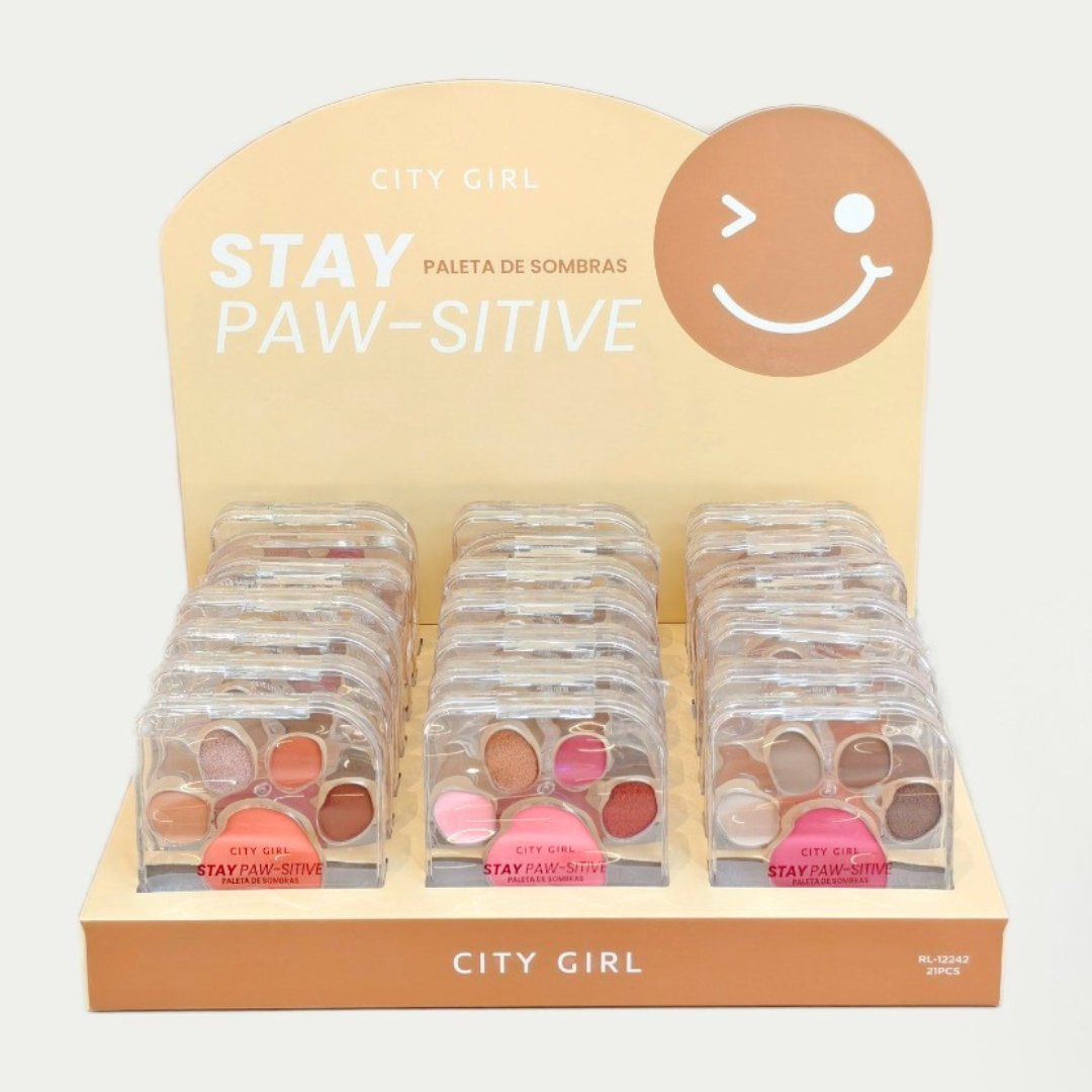 PALETA DE SOMBRAS PATITA CITY GIRL RL-12242*168