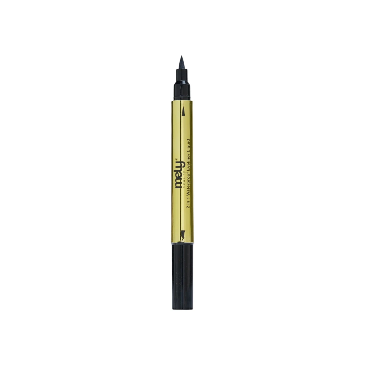 DELINEADOR DE OJOS FIBRA 2 EN 1 (NEGRO) MELY MY825006