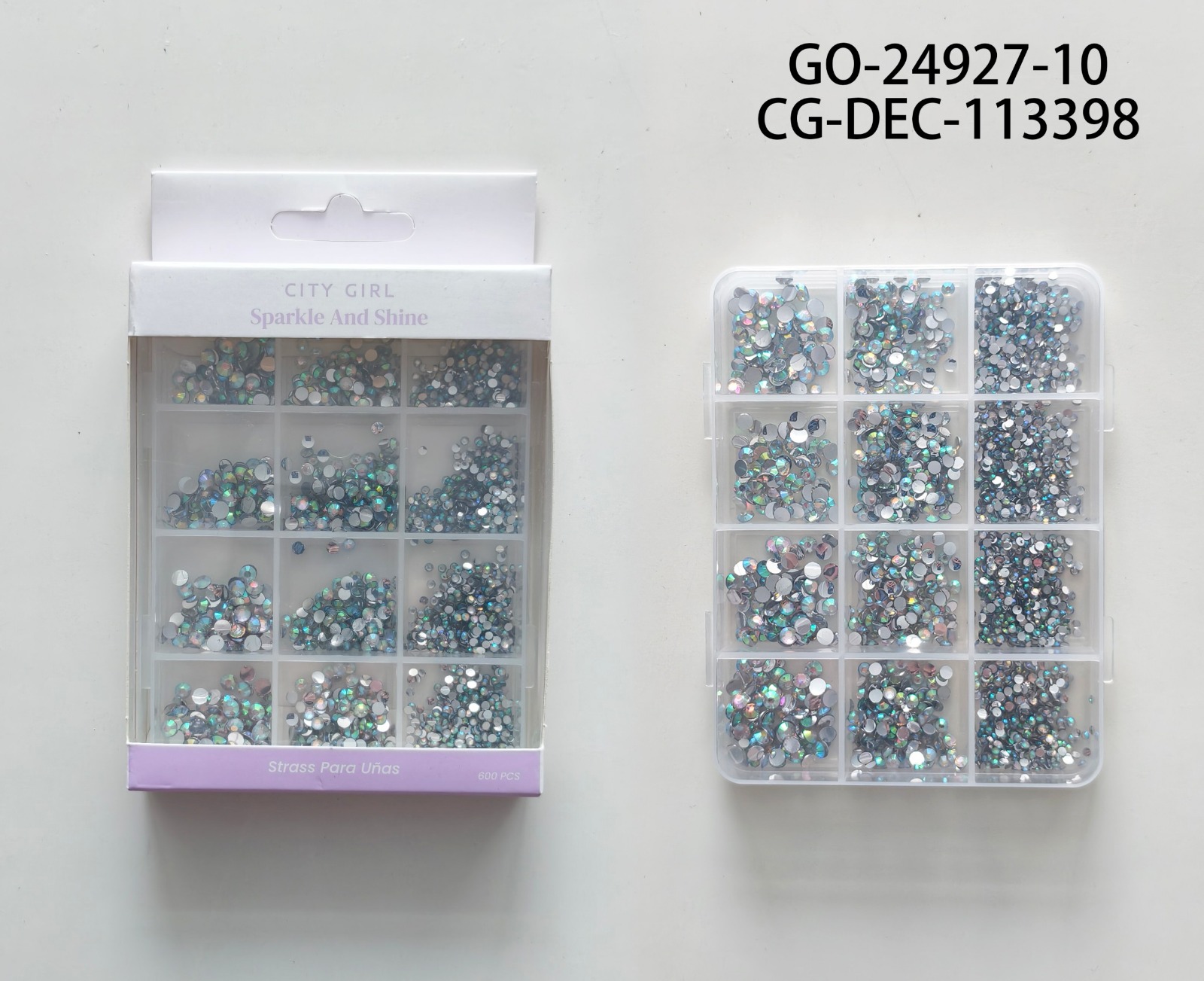 STRASS PARA UÑAS CITY GIRL GO-24927-10*360