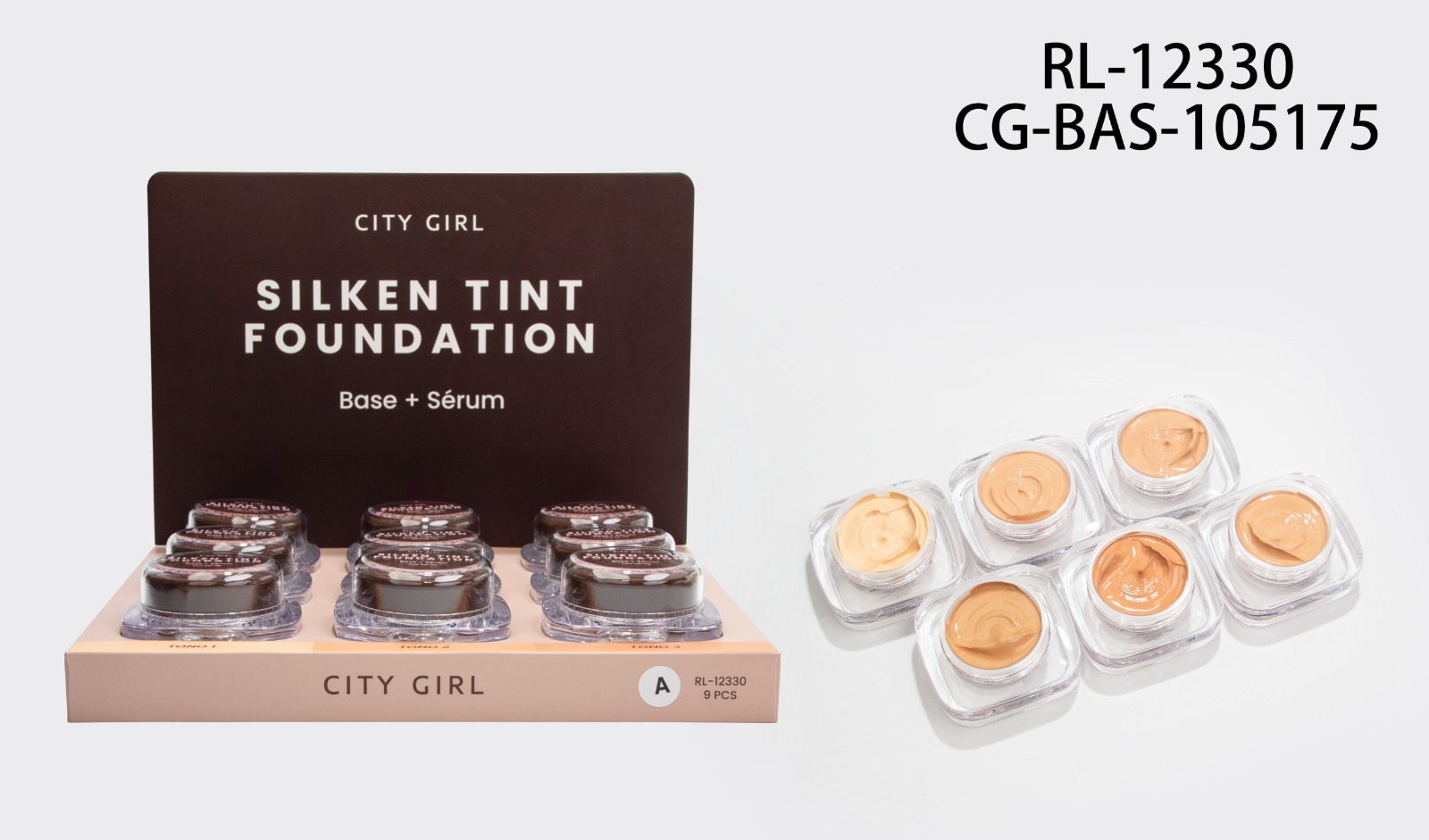 BASE + SÉRUM CITY GIRL RL-12330*108