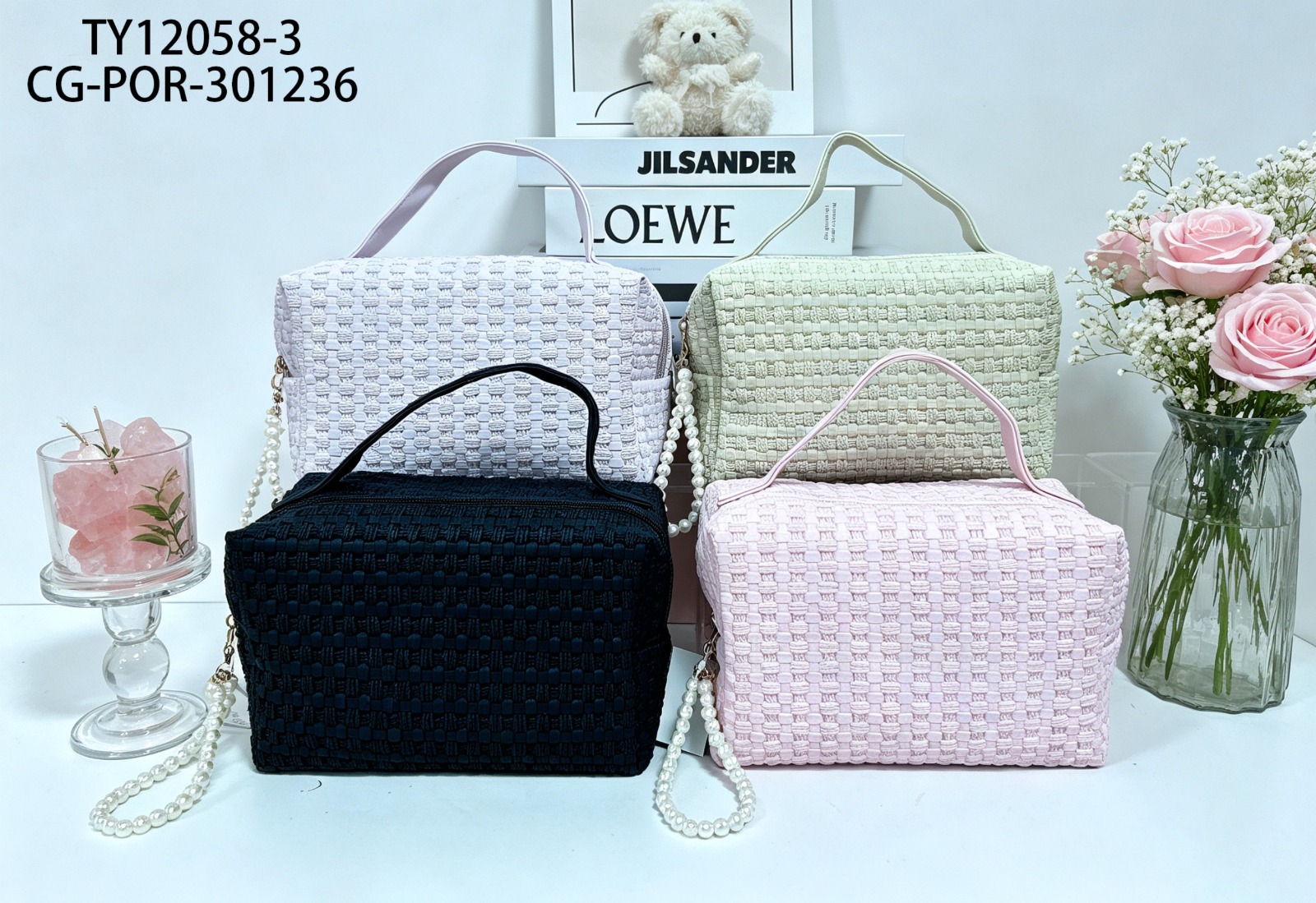 PORTA COSMÉTICOS 4 COLORES CITY GIRL TY12058-3*240