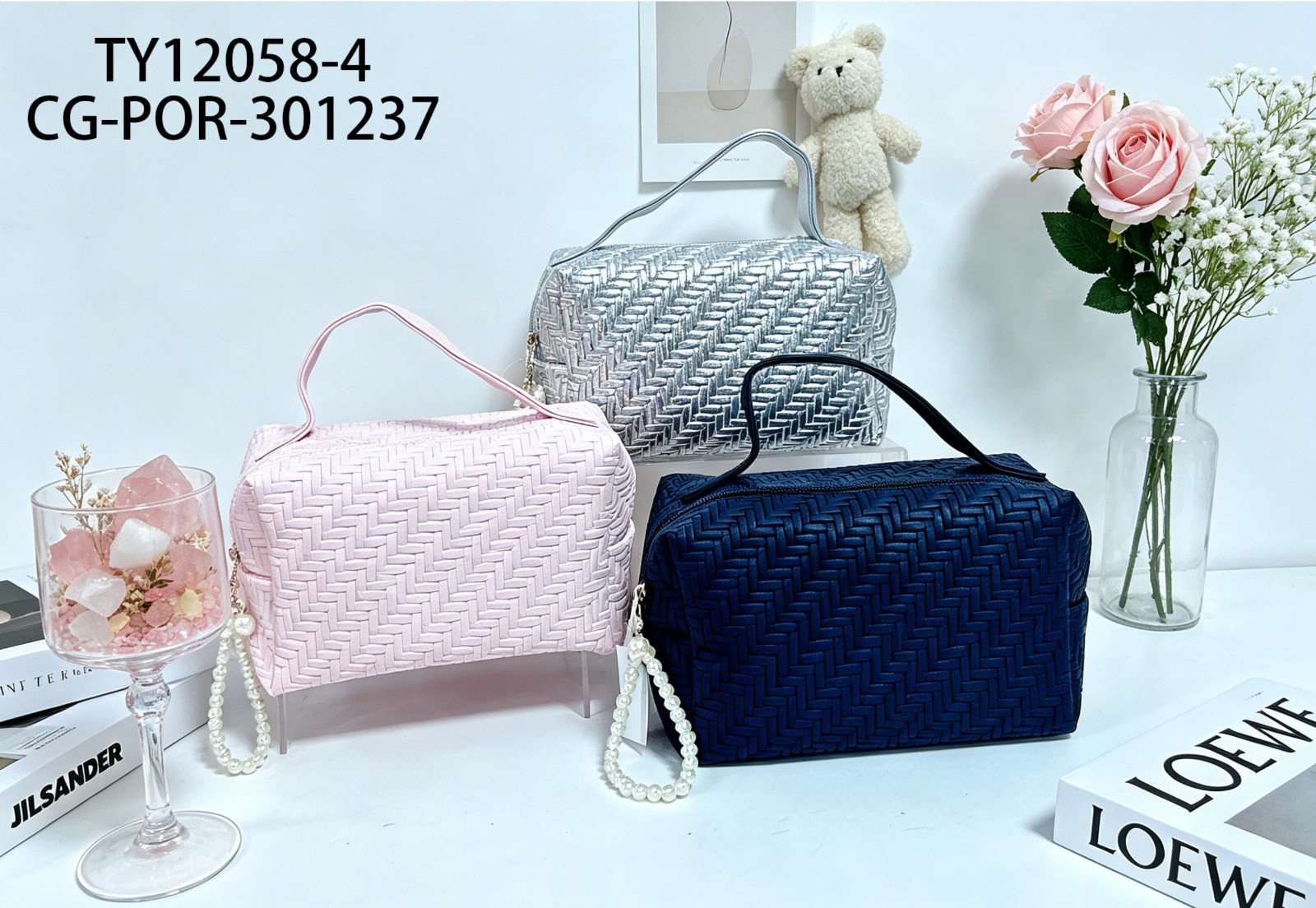 PORTA COSMÉTICOS 3 COLORES CITY GIRL TY12058-4*240