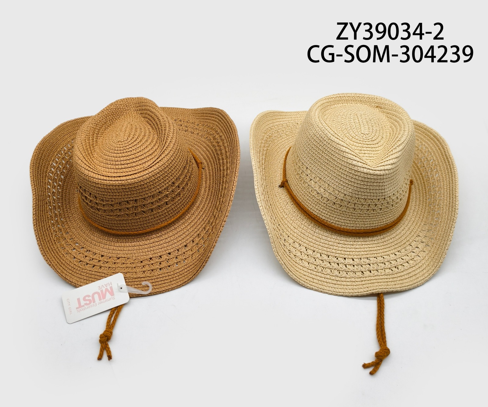 SOMBRERO VAQUERO CITY GIRL ZY39034-2*150